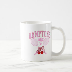 Coquette Hamptons Badminton Preppy Vintage Soft Gi Coffee Mug