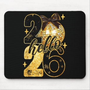 Coquette Happy New Year Party 2026 Family Women Gi Mouse Mat