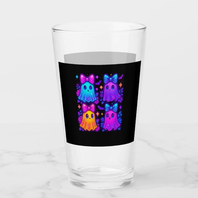 Coquette Iridescent Halloween Glass (Front)