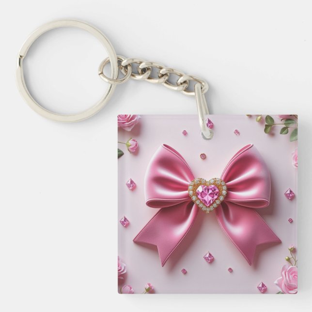 Coquette Keychain  (Front)