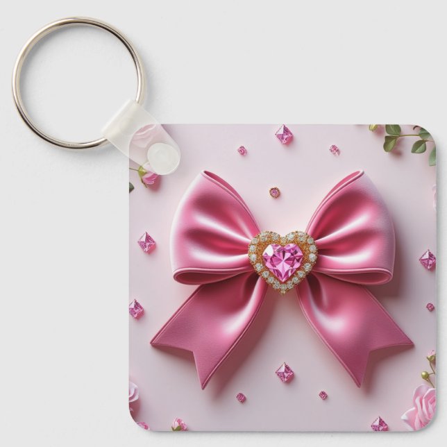 Coquette Keychain  (Front)