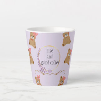 coquette latte mug