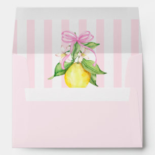 Coquette Lemon Pink Envelope