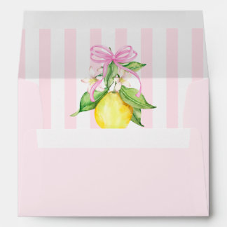 Coquette Lemon Pink Envelope