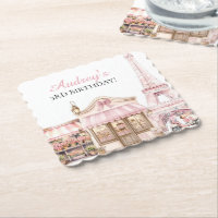 Coquette Paris French Parisian Cafe Birthday