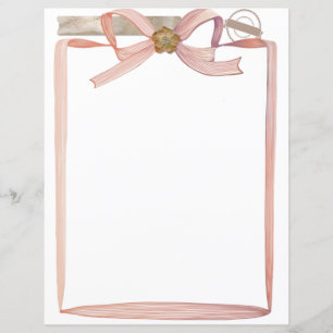 Coquette Pink Bows Scrapbooking and Journalling