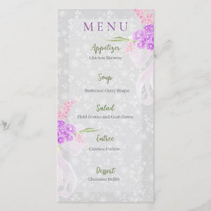 Coquette pink sheer bow and Bouquet 