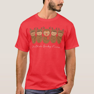 Coquette Rein Baby Swaddle Mother Baby Nurse Chris T-Shirt