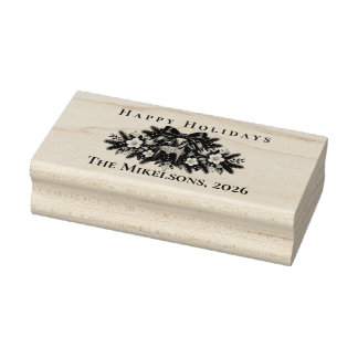 Coquette Scandinavian Folk Christmas Rubber Stamp