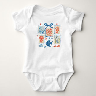 Coquette Seashell | Fisherman core png | Trending Baby Bodysuit
