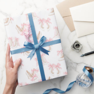Coquette Shoes Pattern Wrapping Paper