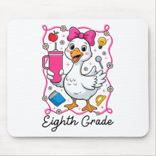 Coquette Silly Goose 8th Grade Kid Girl 1st Day Of Mouse Mat