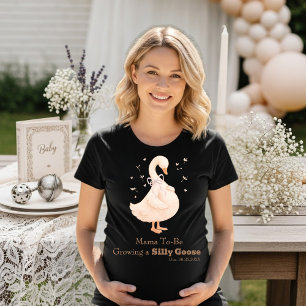 Coquette Silly Goose Pink Mummy-to-Be, Pregnancy T-Shirt