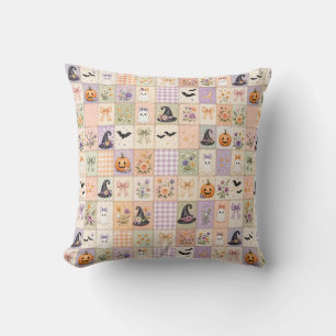 Coquette Spooky Halloween Cushion