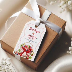 Coquette Thank you Berry Much Gift Tags