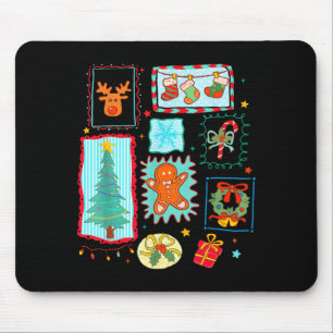 Coquette Tis The Season Christmas Santa Nk Preppy Mouse Mat