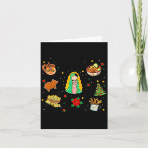 Coquette Tis The Season Mexican Christmas Spanish  Card