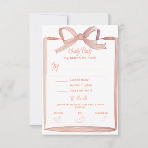 Coquette Vintage Cameo RSVP