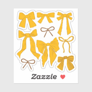 Coquette Yellow Bows Romantic