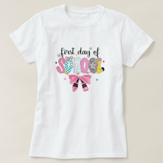Coquettish first day of school T-shirt
