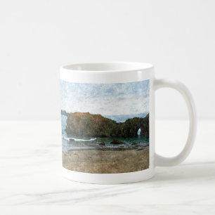 Coquille Point, Oregon in Summer Coffee Mug