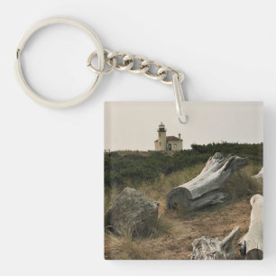 Coquille River Lighthouse, OR Key Ring