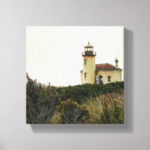 Coquille River Lighthouse, Oregon Canvas Print
