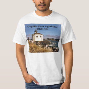 Coquille River Lighthouse, Oregon T-Shirt
