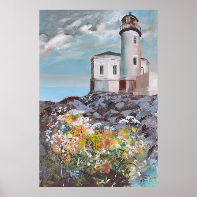 Coquille River Lighthouse Poster (Front)