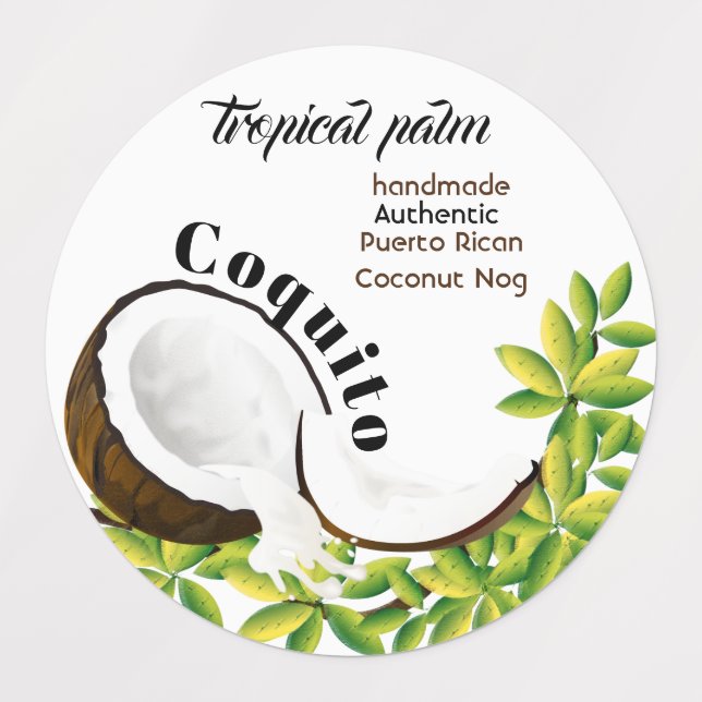 Coquito Coconut (Design 1)
