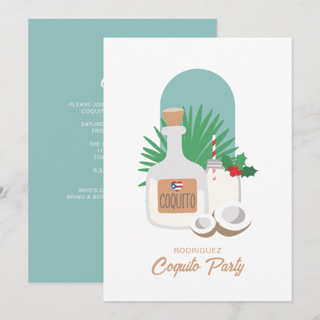 Coquito Holiday Party (Front/Back)
