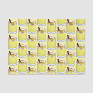 Coquito Puerto Rican Eggnog Rum Christmas Drink Tissue Paper