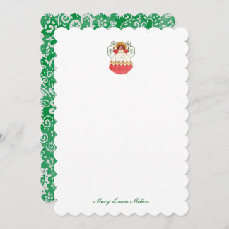 Cora Angel Note Card