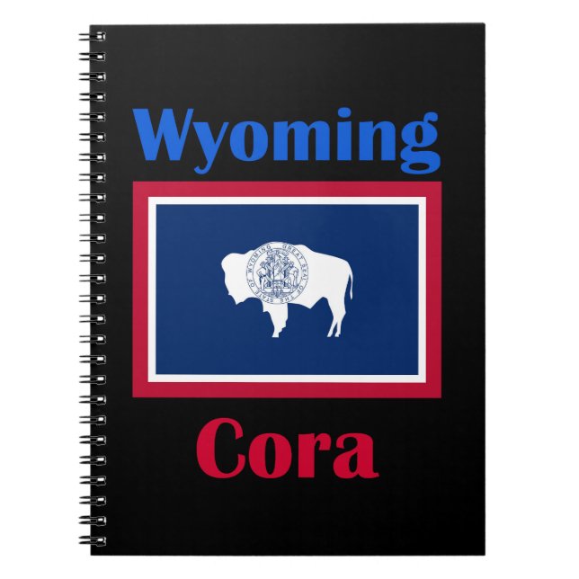 Cora Wyoming Notebook (Front)
