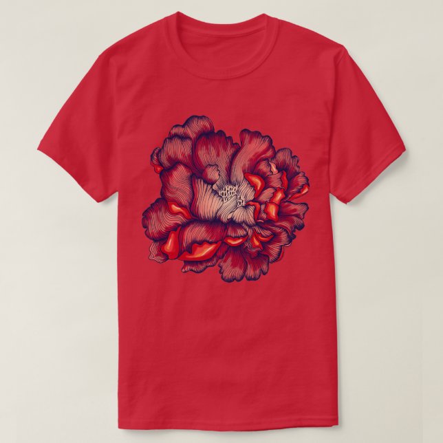 Coral 1 T-Shirt (Design Front)