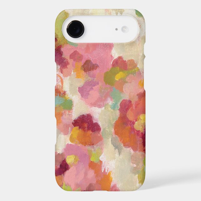 Coral and Emerald Garden Case-Mate iPhone Case (Back)