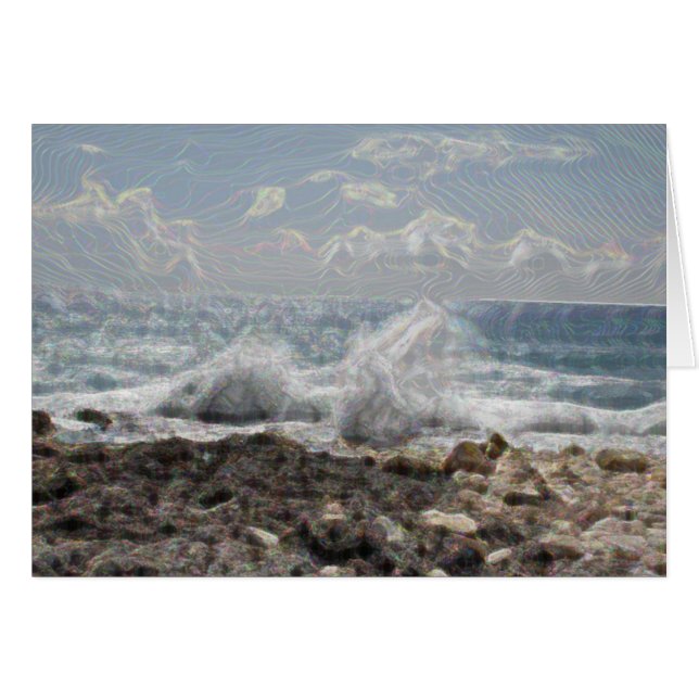 Coral and Waves (Front Horizontal)