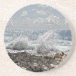 Coral and Waves Coaster