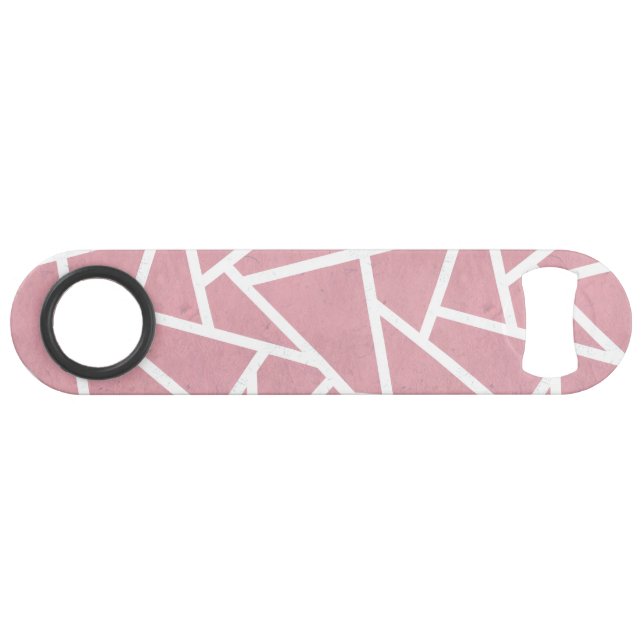 Coral and white mosaic pattern (Front (Horizontal))