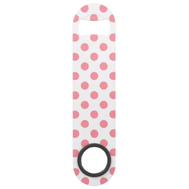Coral and white polka dots (Front)