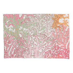 Coral Beauty: Underwater Pattern Wonderland. Pillowcase