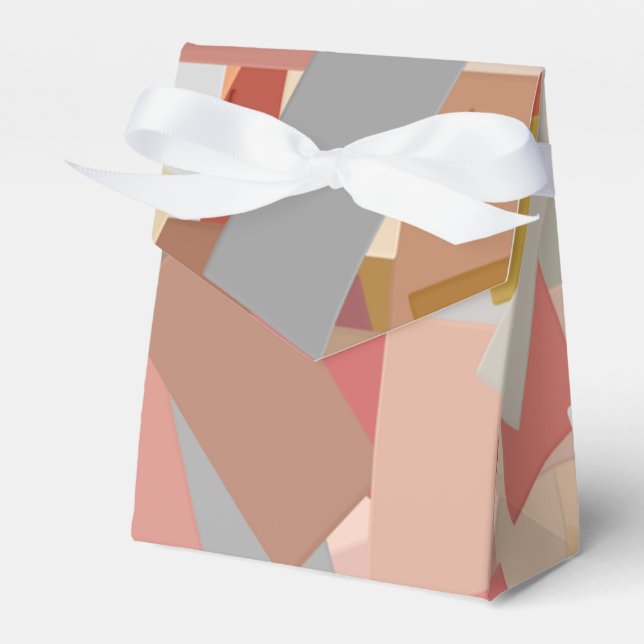 Coral Blocks favour box (Front Side)