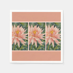 Coral Bloom - Paper Napkin