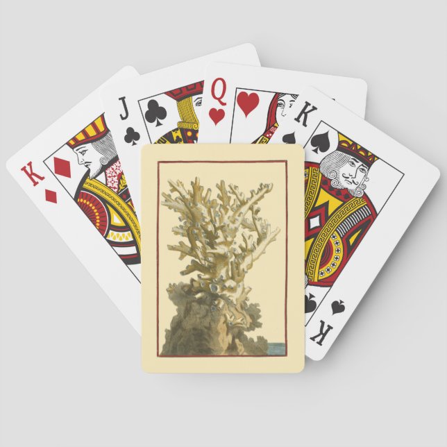 Coral by the Sea Playing Cards (Back)