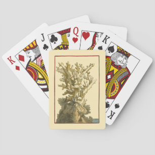 Coral by the Sea Playing Cards