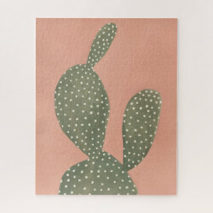 Coral Cacti Jigsaw Puzzle