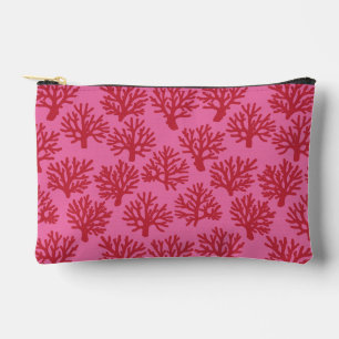 Coral Carry Red Pink Accessory Pouch