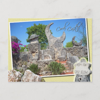 Coral Castle, Homestead, Florida Postcard