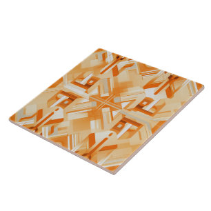Coral Charm Apricot Ripple Collection Tile