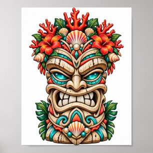 Coral Crest Guardian Poster